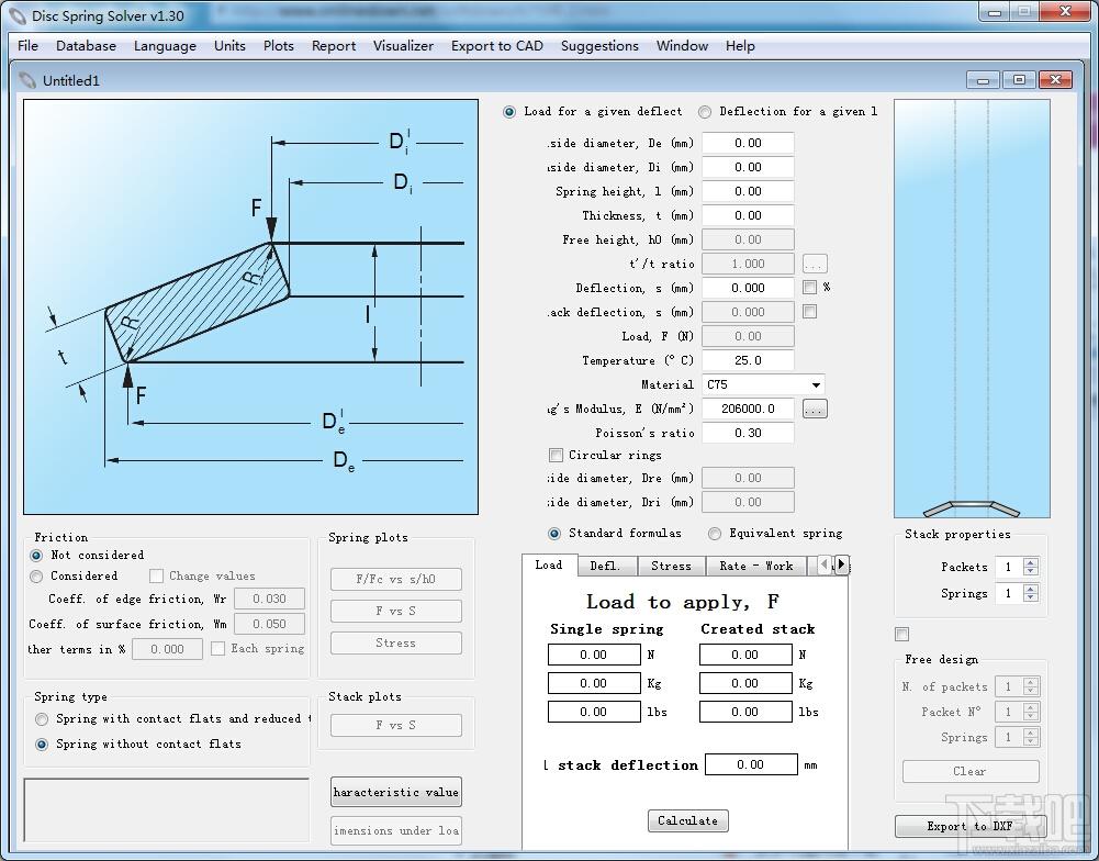 Disc Spring Solver,Disc Spring Solver下载,Disc Spring Solver官方下载